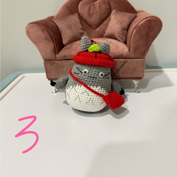 🧶Handmade Crocheted  Keychain - Picture 3 of 12